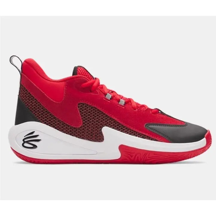 Under Armour Men’s Curry 3Z 25 Sde Basketball Shoes Red/white/black 6000750 600