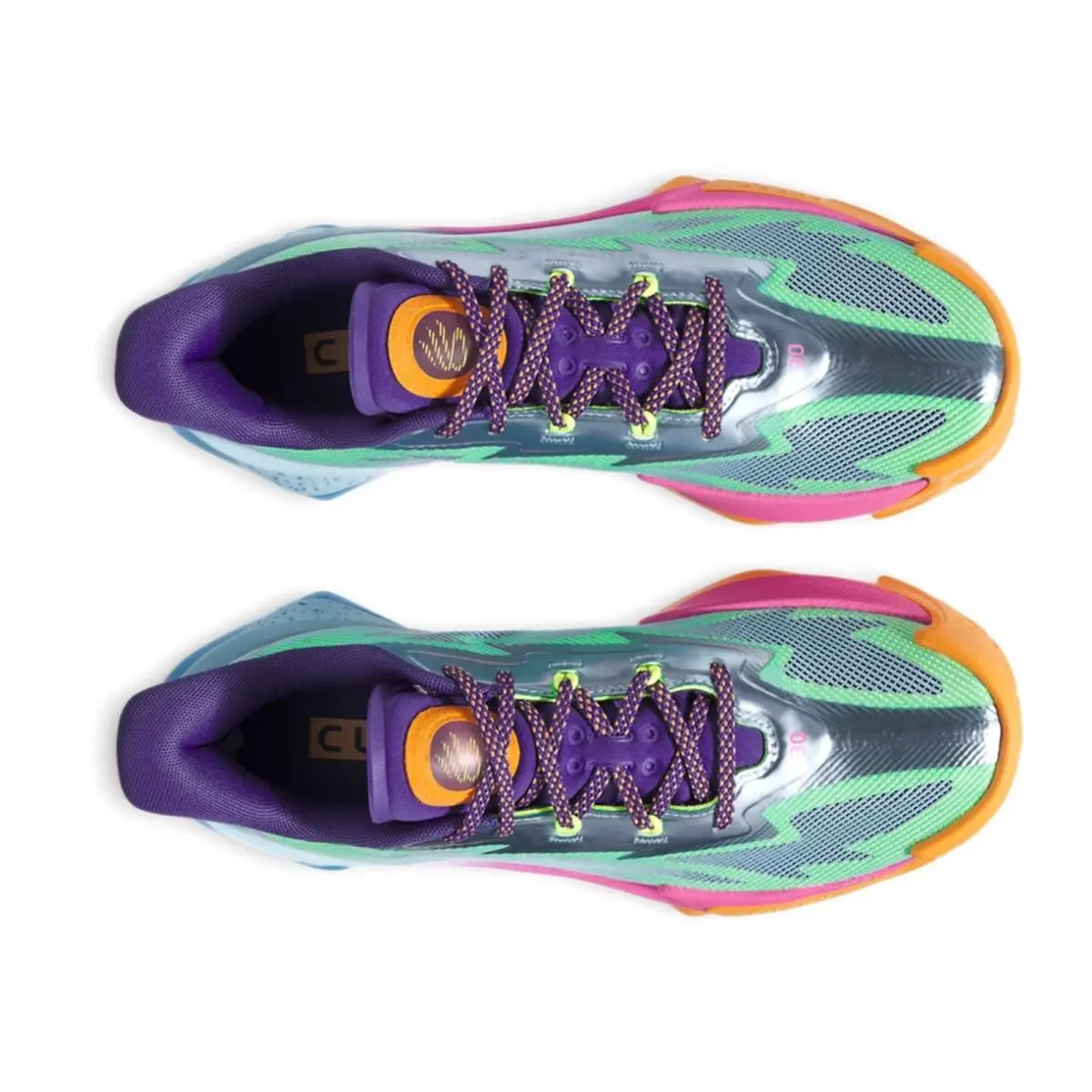 Under Armour shoes - Under Armour Curry Series 7 - Blue, Manufacturer: Horizon Blue / Aero Pink / Stream 22