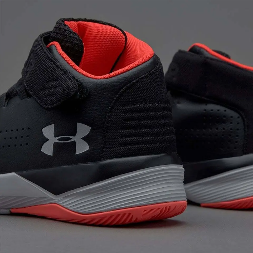 Under Armour shoes - UA Get B Zee - Get Zee - Black / Marathon Red 4