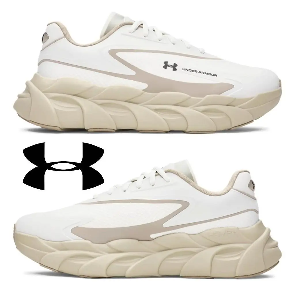 Under Armour shoes - Under Armour Halo Runner SE - Beige, Manufacturer: City Khaki / Summit White / Black - 300 5
