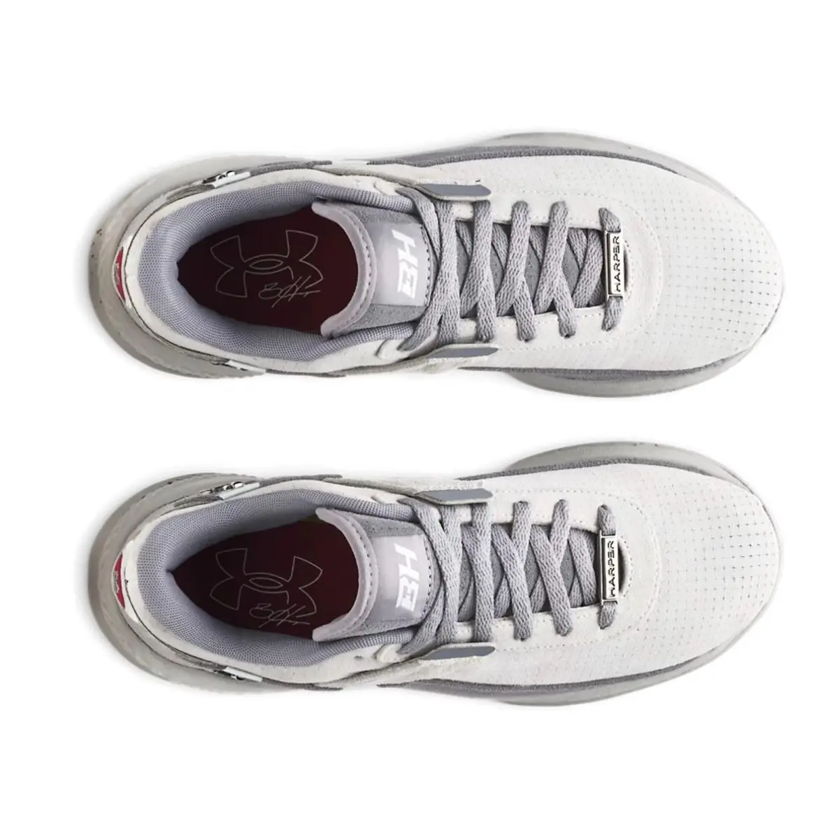 Under Armour shoes - Under Armour Harper 10 Pro Turf - Gray, Manufacturer: Baseball Gray / Titan Gray - 075 28
