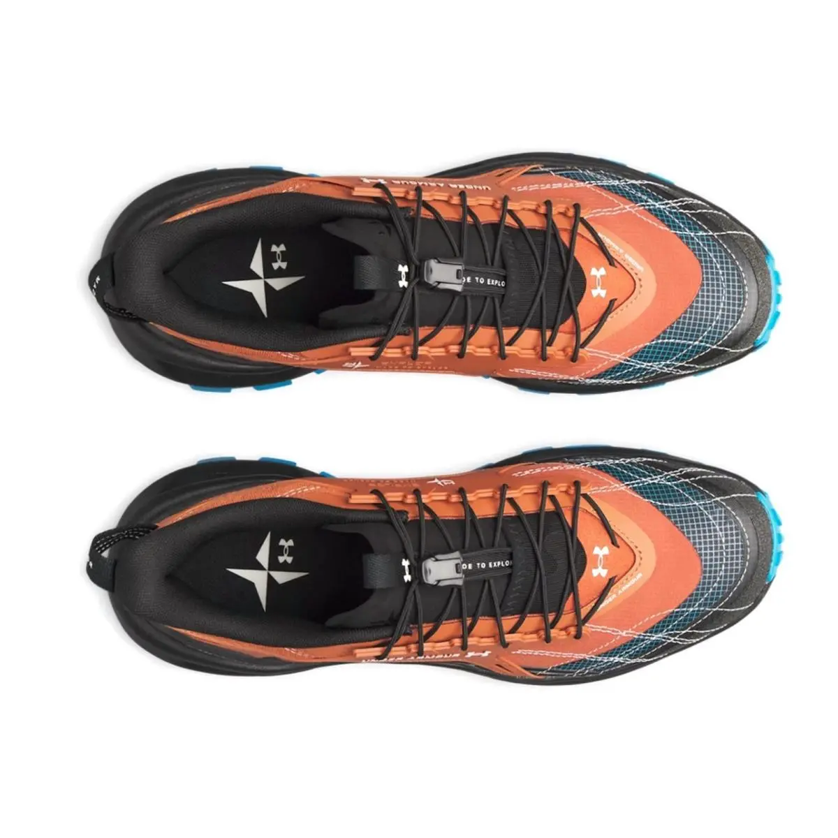 Under Armour shoes - Under Armour EXPLOR Trail - EXPLOR Trail - Orange, Manufacturer: Orange Oxide / Black / Capri - 843 4