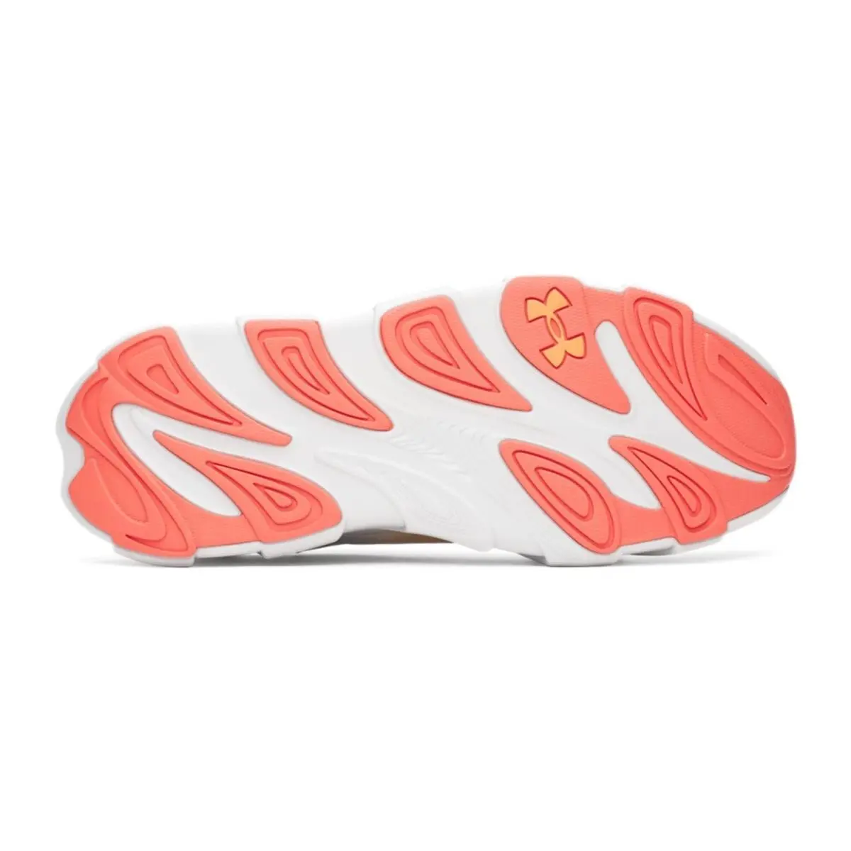Under Armour shoes - Under Armour Halo Runner SE - White, Manufacturer: Distant Gray / Orange Bloc - 023 3