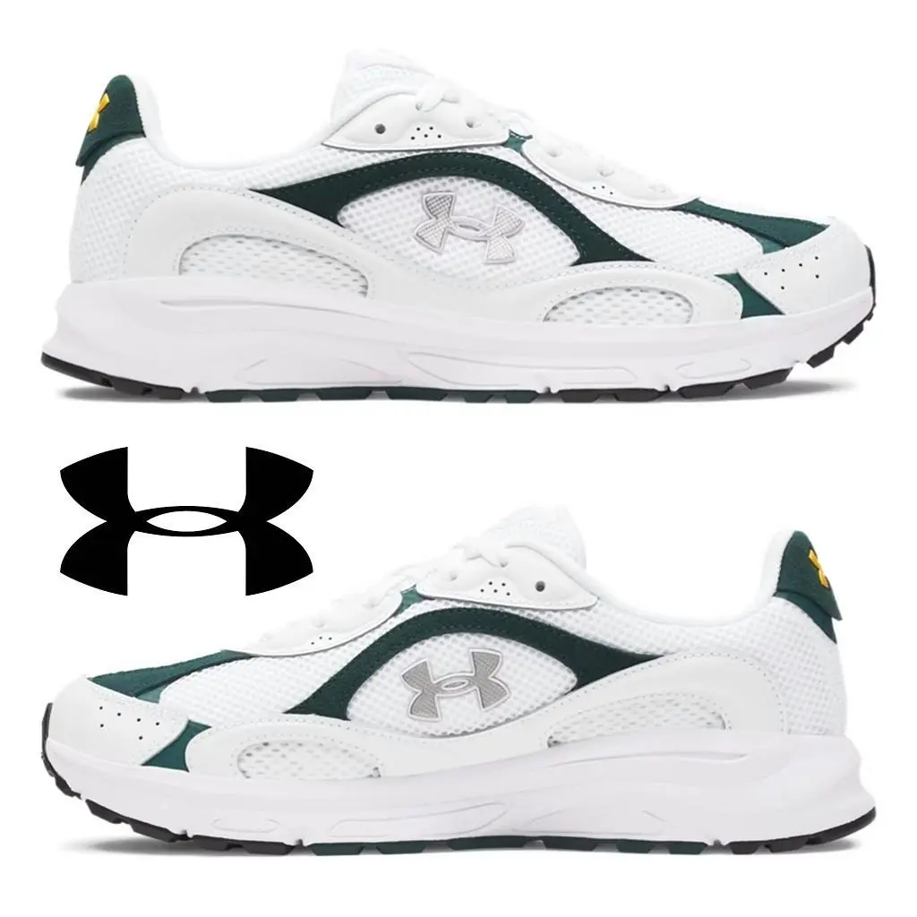 Under Armour shoes - Under Armour Tech - Tech - White, Manufacturer: White / Arden Green / Metallic Silver - 101 17