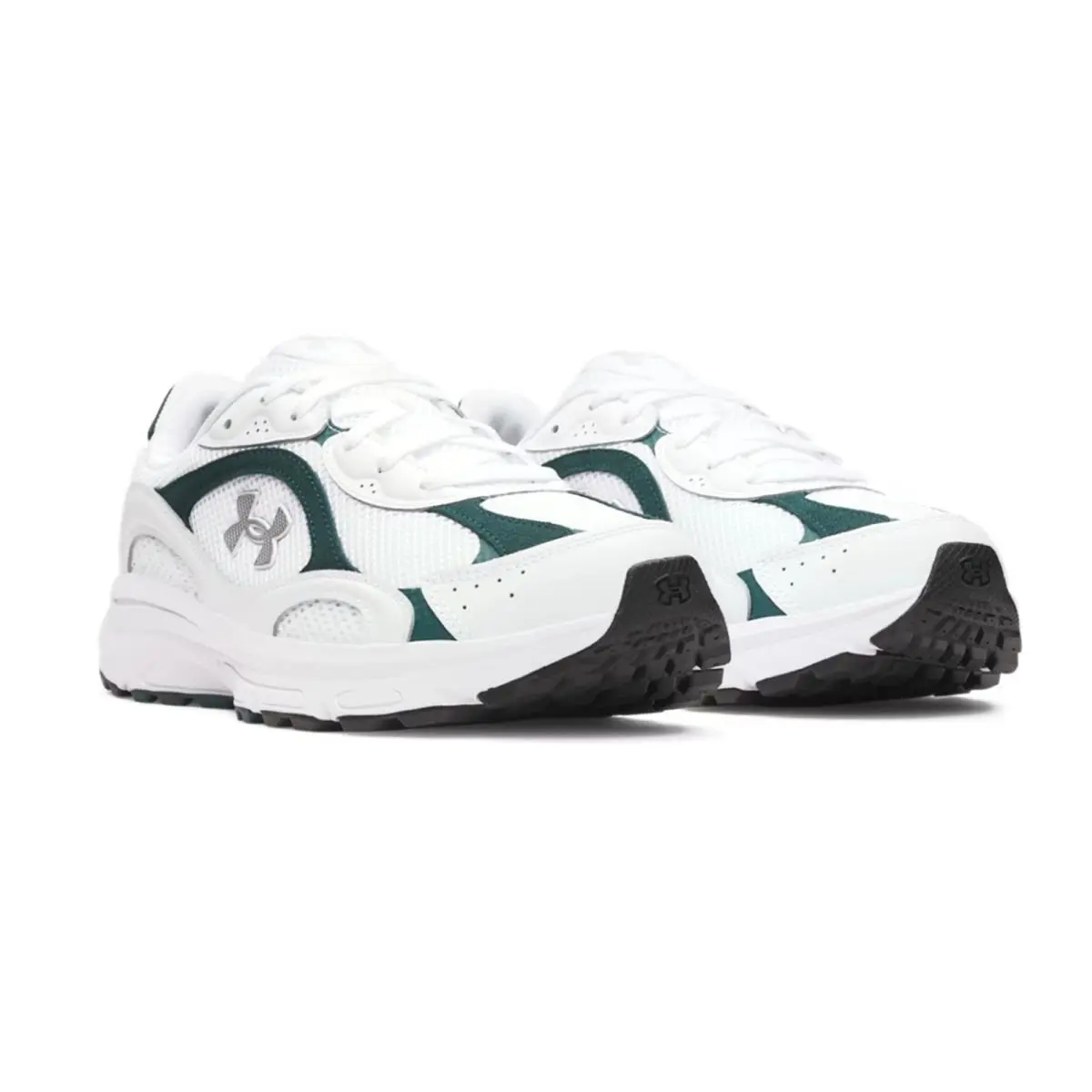 Under Armour shoes - Under Armour Tech - Tech - White, Manufacturer: White / Arden Green / Metallic Silver - 101 20