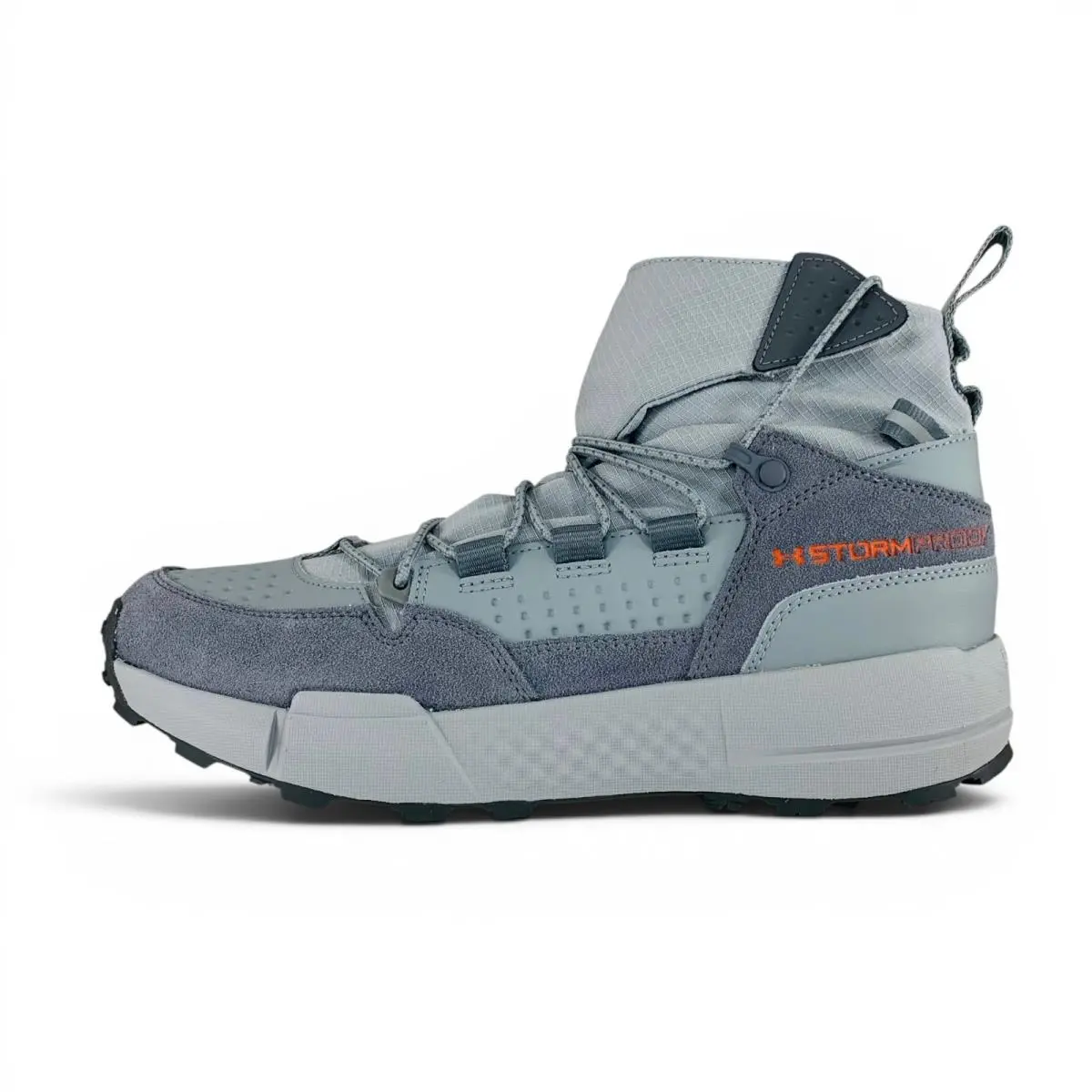 Under Armour Charged Loadout Trek WP Grey Waterproof Men Shoes Boots 3027681-011