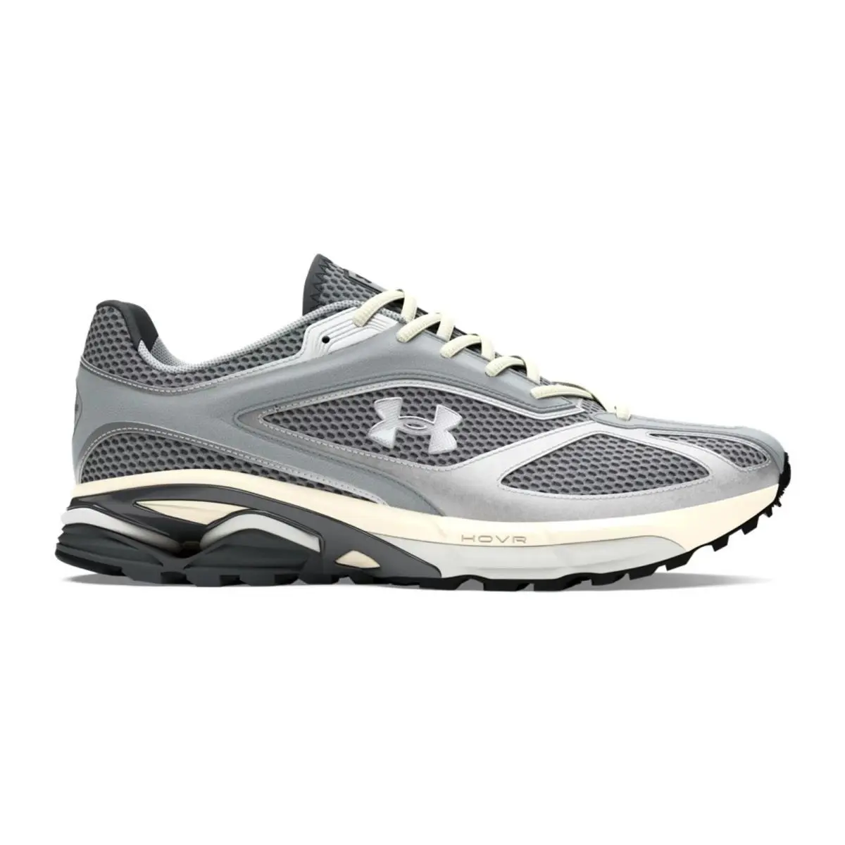 Under Armour shoes - Under Armour Apparition - Apparition - Gray, Manufacturer: Steel / Ivory Dune / Metallic Silver - 100 13