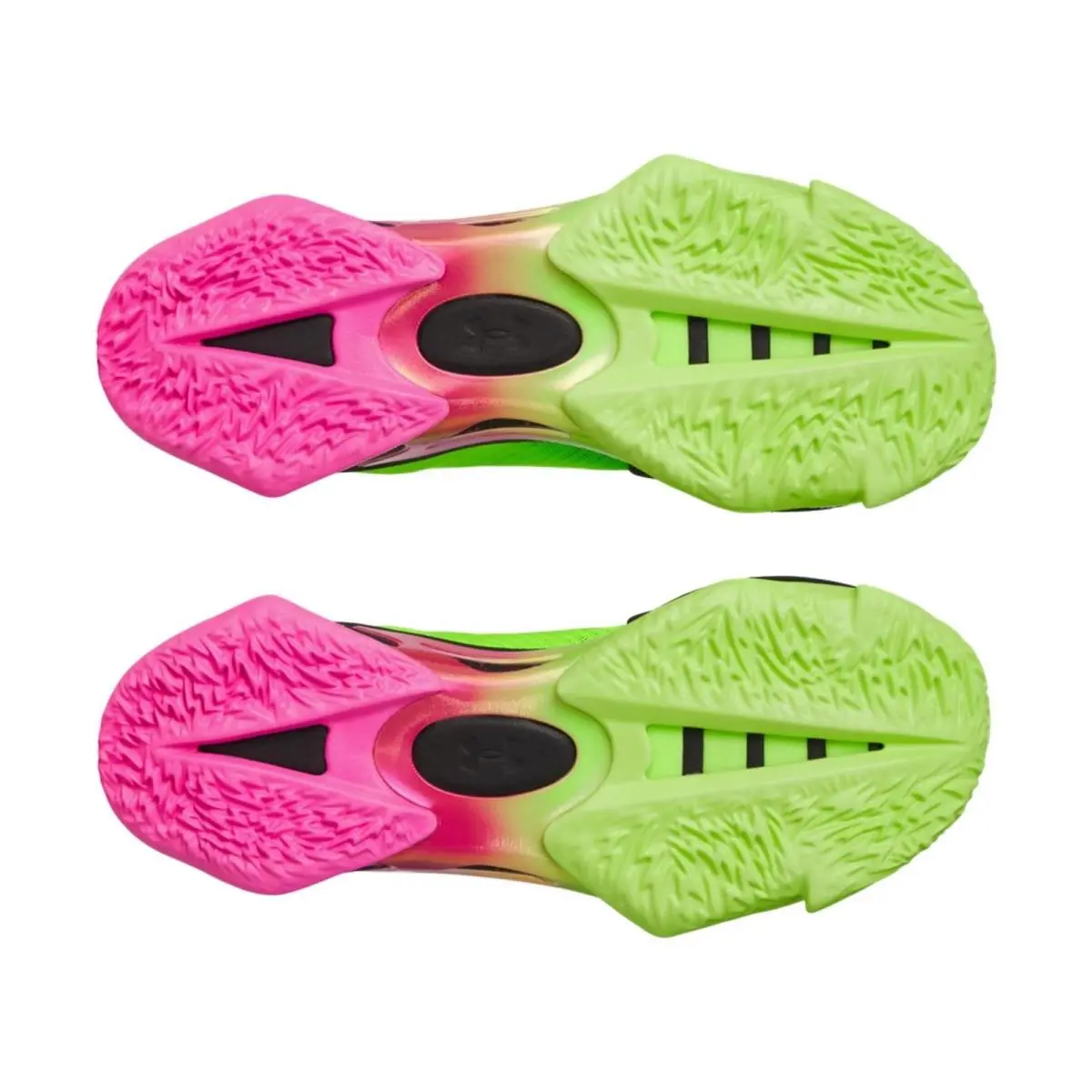 Under Armour shoes - Under Armour Curry Series 7 - Green, Manufacturer: Hyper Green / Black / Rebel Pink 21