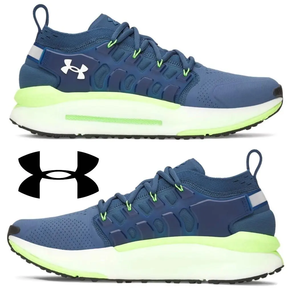 Under Armour shoes - Under Armour Phantom X - Phantom - Blue, Manufacturer: Wham Blue / Hyper Green / White - 498 23