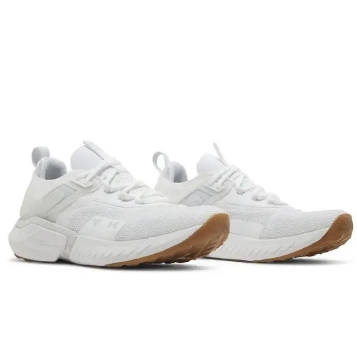 Under Armour shoes - Under Armour Project Rock - Project Rock - 3025435-102 - White/White 8