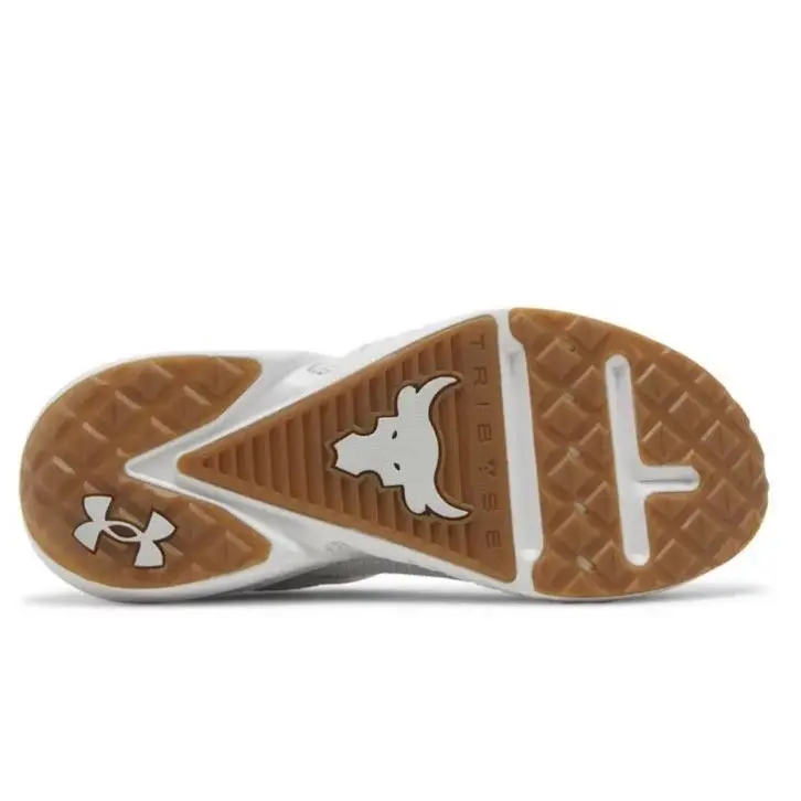 Under Armour shoes - Under Armour Project Rock - Project Rock - 3025435-102 - White/White 11
