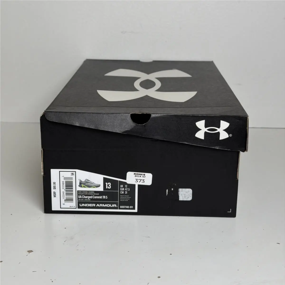 Under Armour shoes - UA Charged Commit TR 5 - 6007140-011 - Gray 6