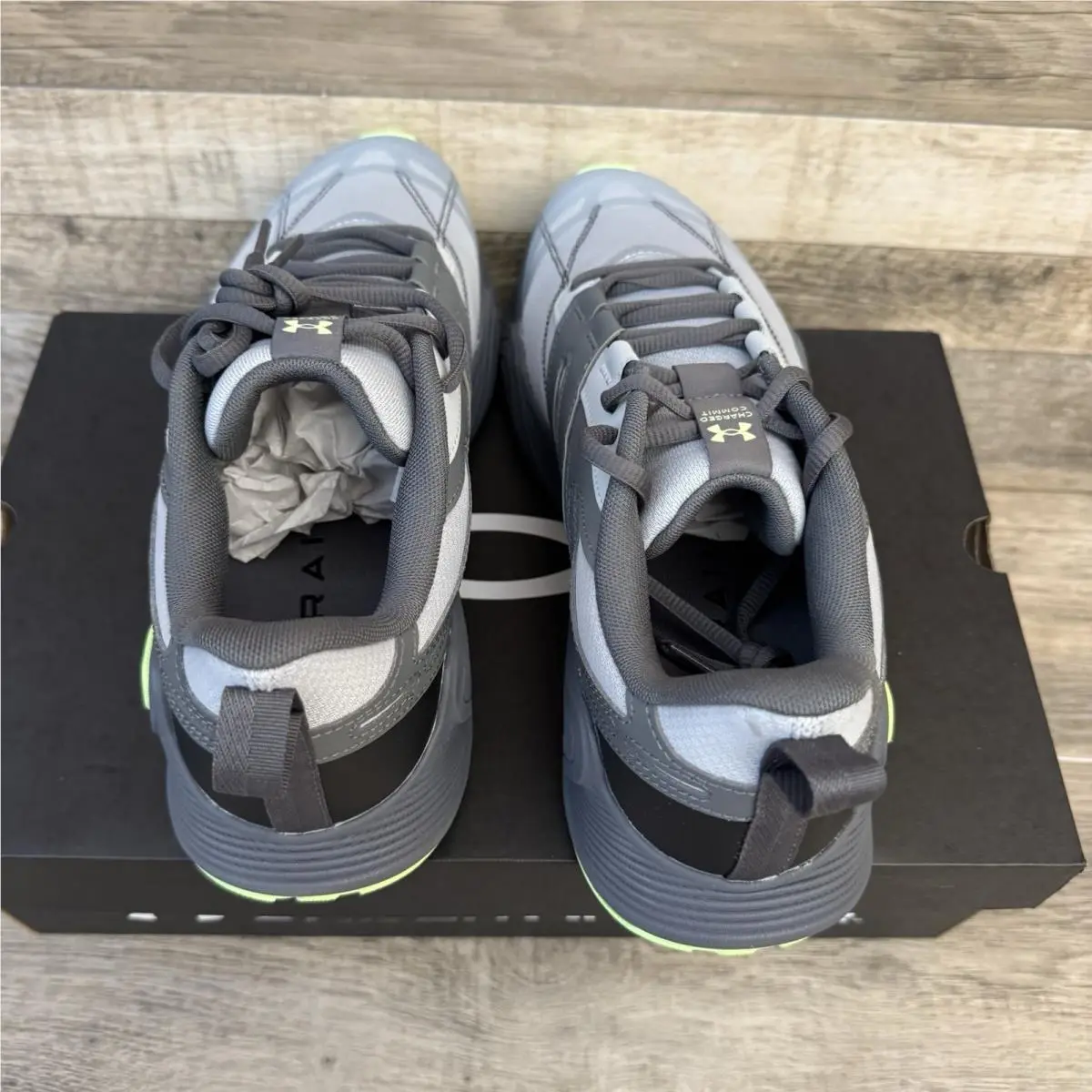 Under Armour shoes - Under Armour Charged Commit TR 5 - 6007140-011 - Grey 4