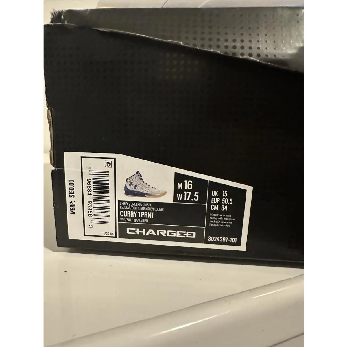 Under Armour shoes - Under Armour Curry 1 Retro - 3024397-101 - Multicolor 4