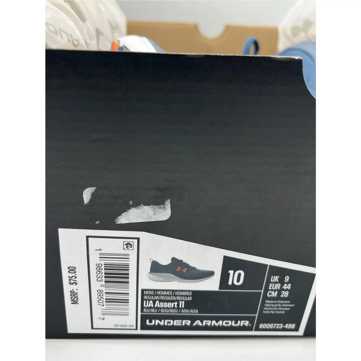 Under Armour shoes - UA Assert 11 - Assert - 6006723-498 - Blue 7