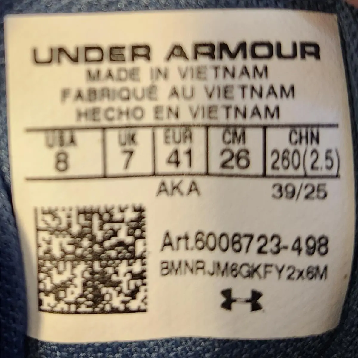 Under Armour shoes - Under Armour Charged Assert - Charged Assert - 6006723-498 - Blue 12