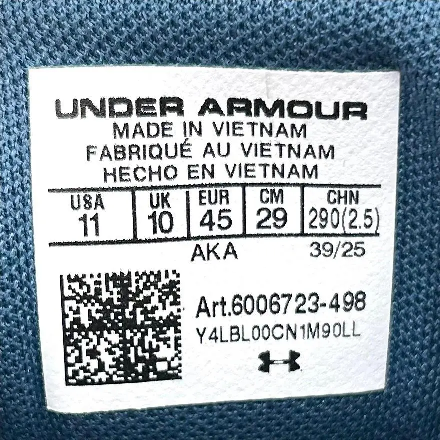 Under Armour shoes - UA Assert 11 - Assert - 6006723-498 - Blue 8