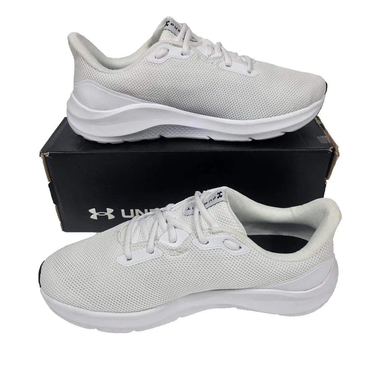 Under Armour shoes - Under Armour Charged Pursuit 4 - 3028254-100 - White 1