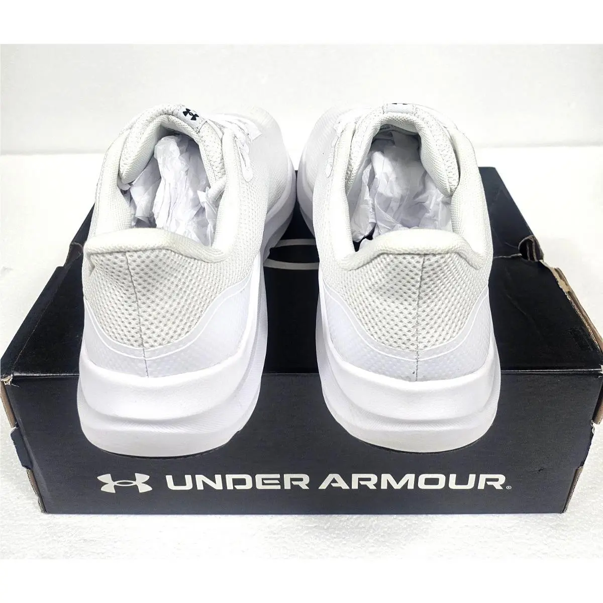 Under Armour shoes - Under Armour Charged Pursuit 4 - 3028254-100 - White 3
