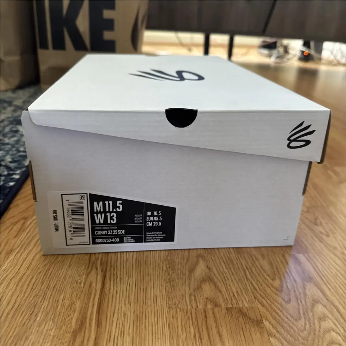 Under Armour shoes - Under Armour Curry 3Zer0 - Curry - Fq3681100 - White 6