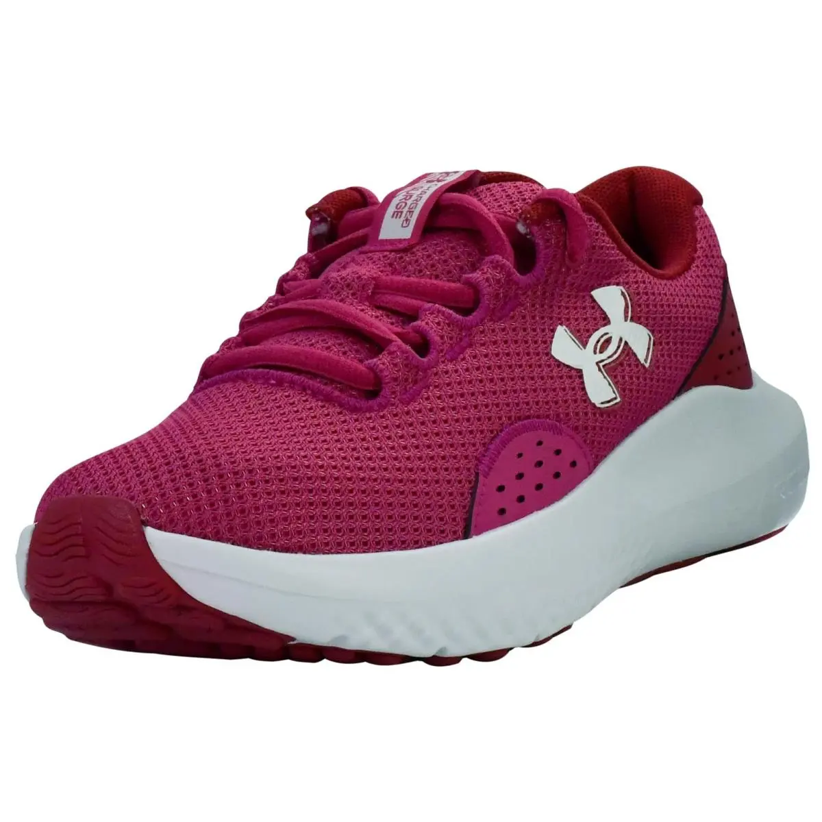 Under Armour shoes - Charged Surge 4 - Charged Surge - 3027007-681 - (681) Shaded Fuchsia/Crimson Crest/White (UPC: 197779131230) 7