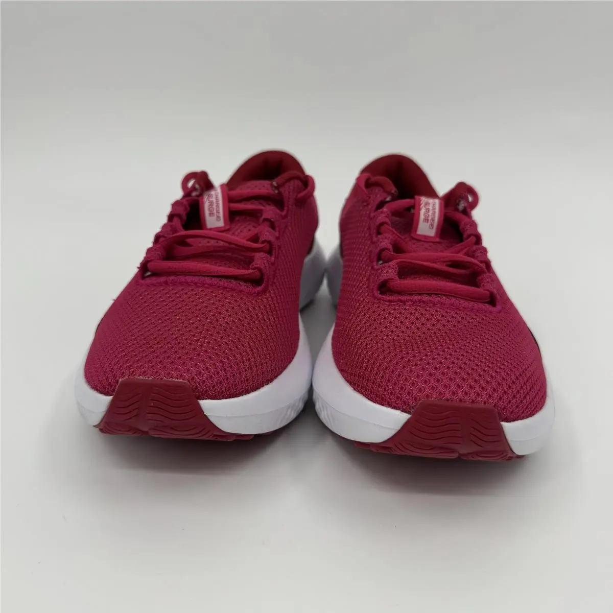 Under Armour shoes - Charged Surge 4 - Charged Surge - 3027007-681 - (681) Shaded Fuchsia/Crimson Crest/White (UPC: 197779131230) 0