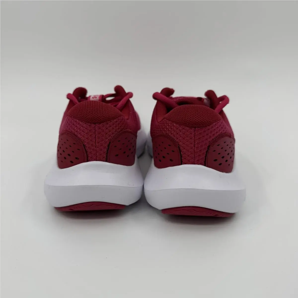 Under Armour shoes - Charged Surge 4 - Charged Surge - 3027007-681 - (681) Shaded Fuchsia/Crimson Crest/White (UPC: 197779131230) 2