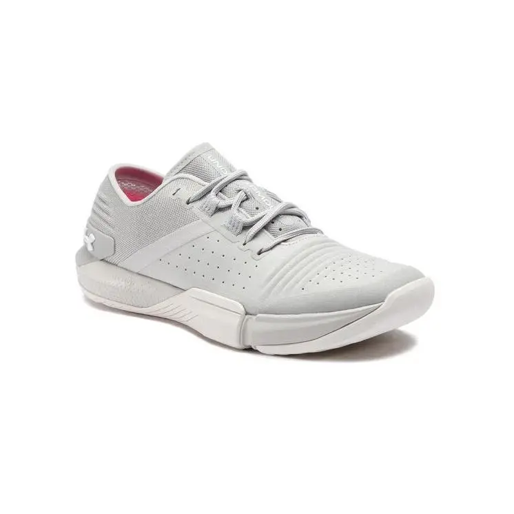 Under Armour Women`s Tribase Reign Training Shoe Grey/white Sz 6.5