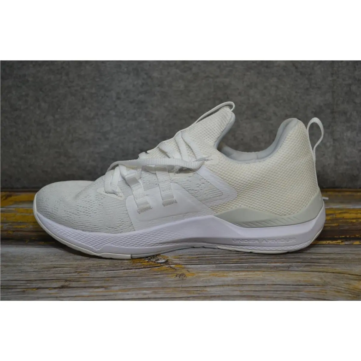 Under Armour shoes - Under Armour Project Rock Tribase - 3023006-105 - White 8
