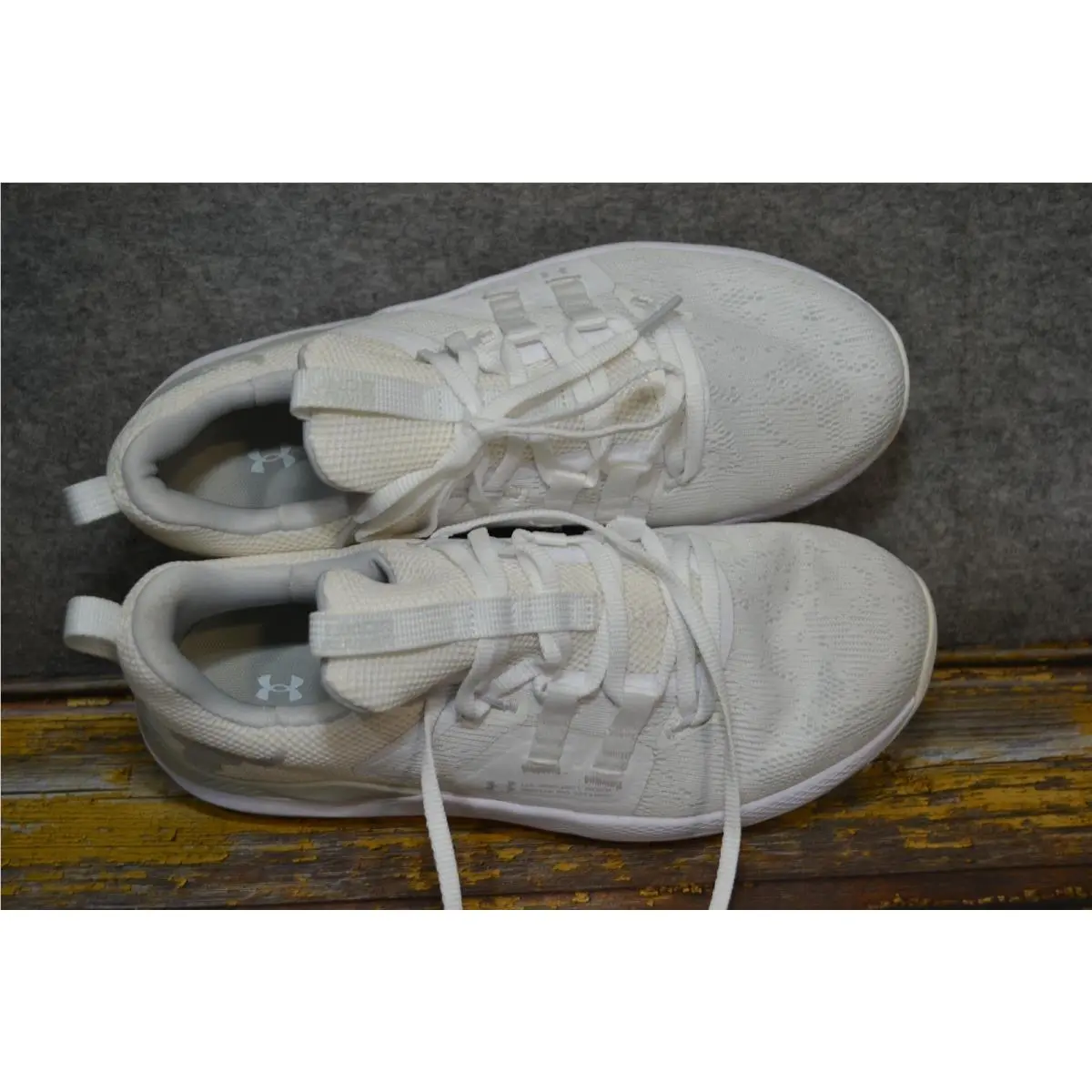 Under Armour shoes - Under Armour Project Rock Tribase - 3023006-105 - White 10