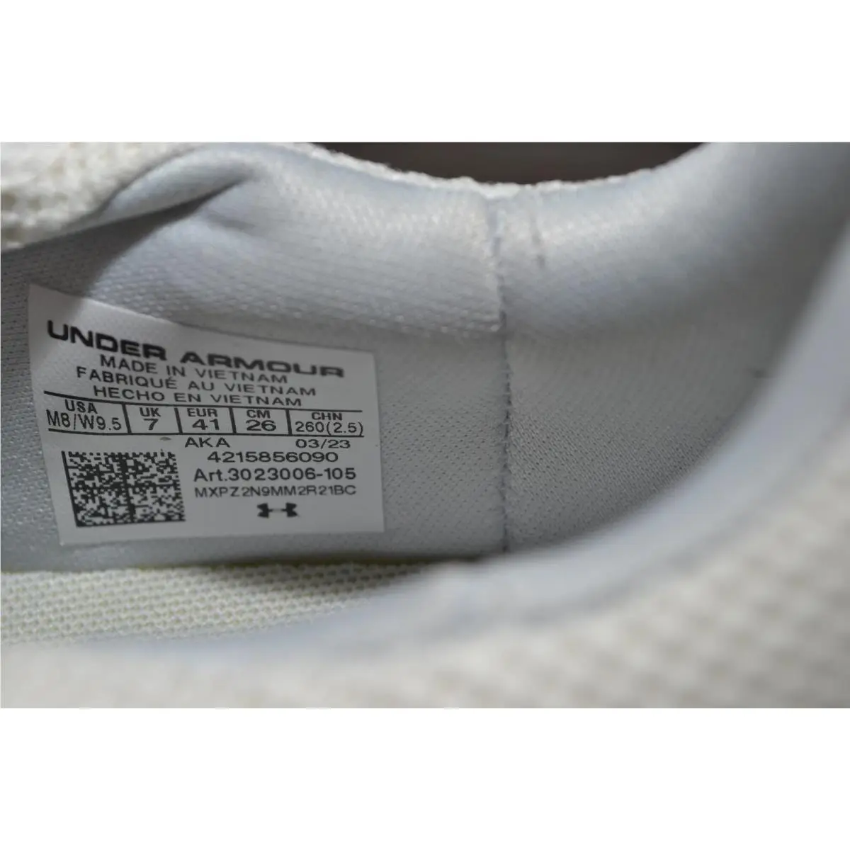 Under Armour shoes - Under Armour Project Rock Tribase - 3023006-105 - White 16