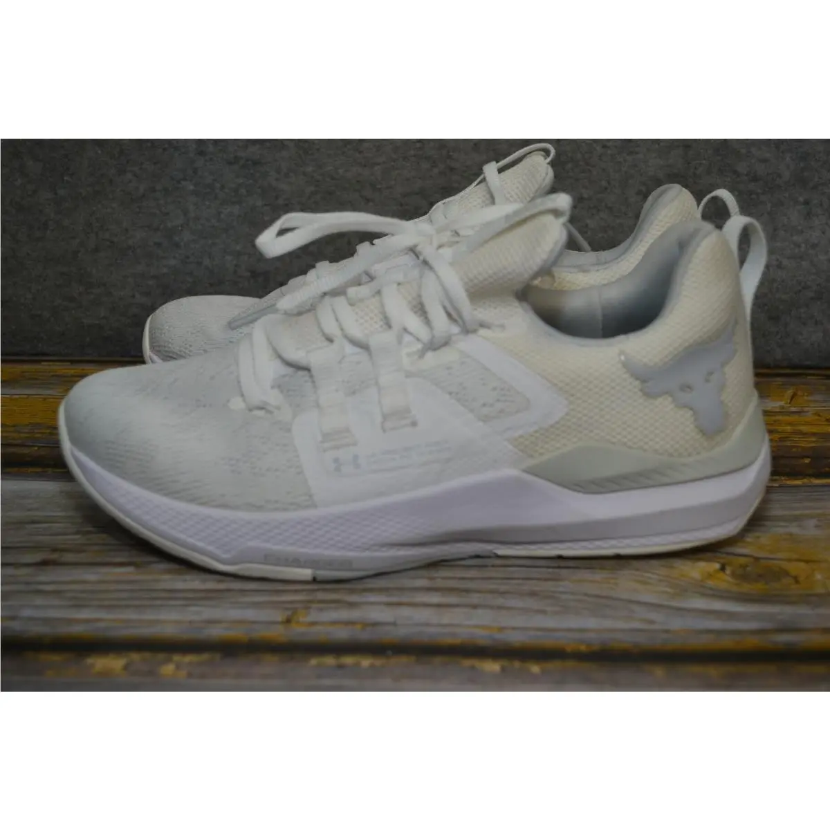 Under Armour shoes - Under Armour Project Rock Tribase - 3023006-105 - White 6