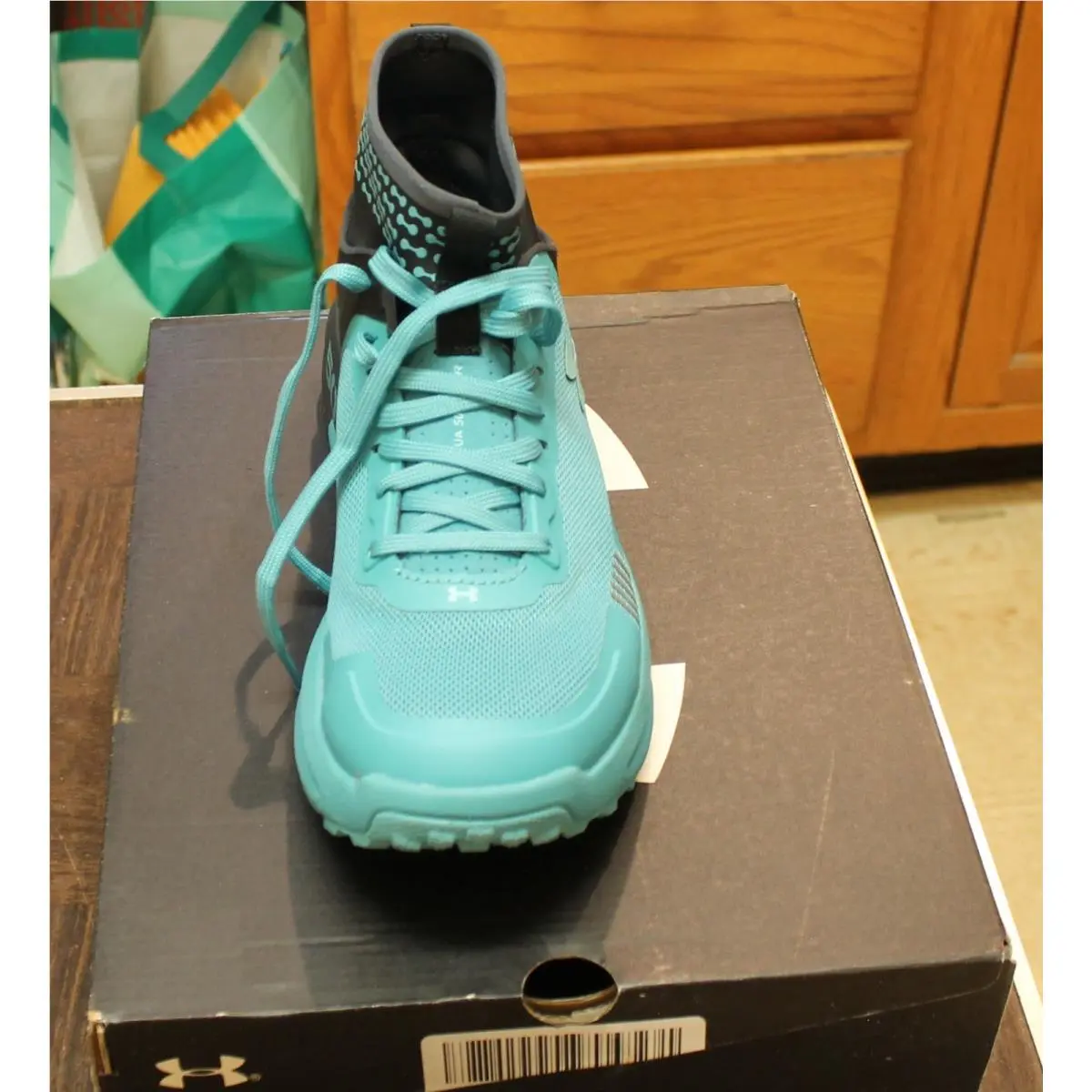 Under Armour shoes - UNDER ARMOUR HORIZON 50 - HORIZON - GREY/TURQUOISE (UPC: 191169817049) 2