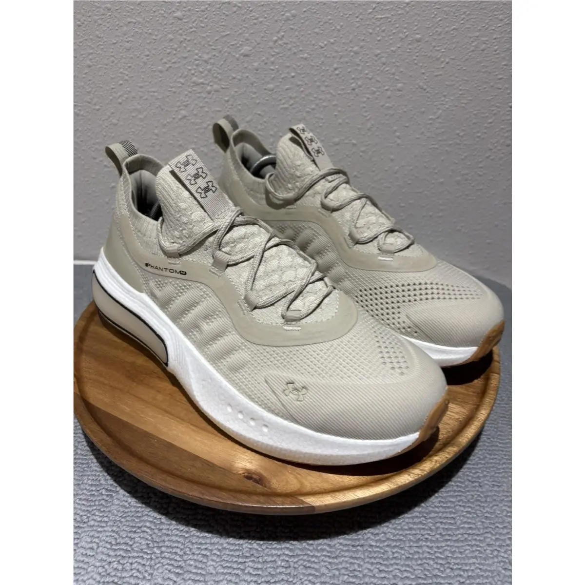 Under Armour shoes - Under Armour UA HOVR Phantom 4 - 3027593-289 - Khaki Base / White Quartz / Black (UPC: 197779250238) 0