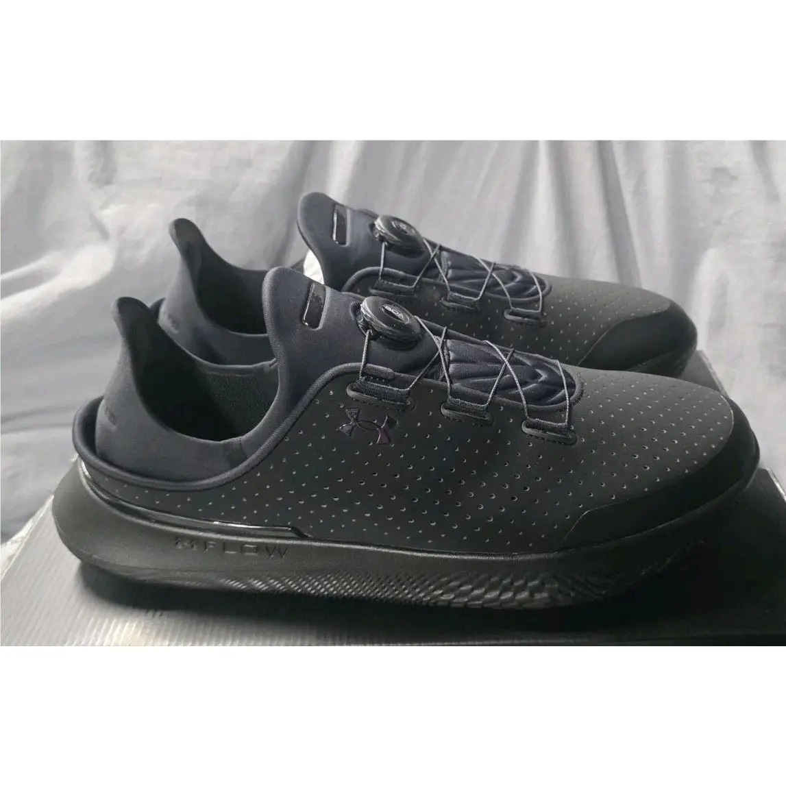 Under Armour UA Slipspeed NB Trainer Boa Shoes Black 3026197-008 Men SZ 15
