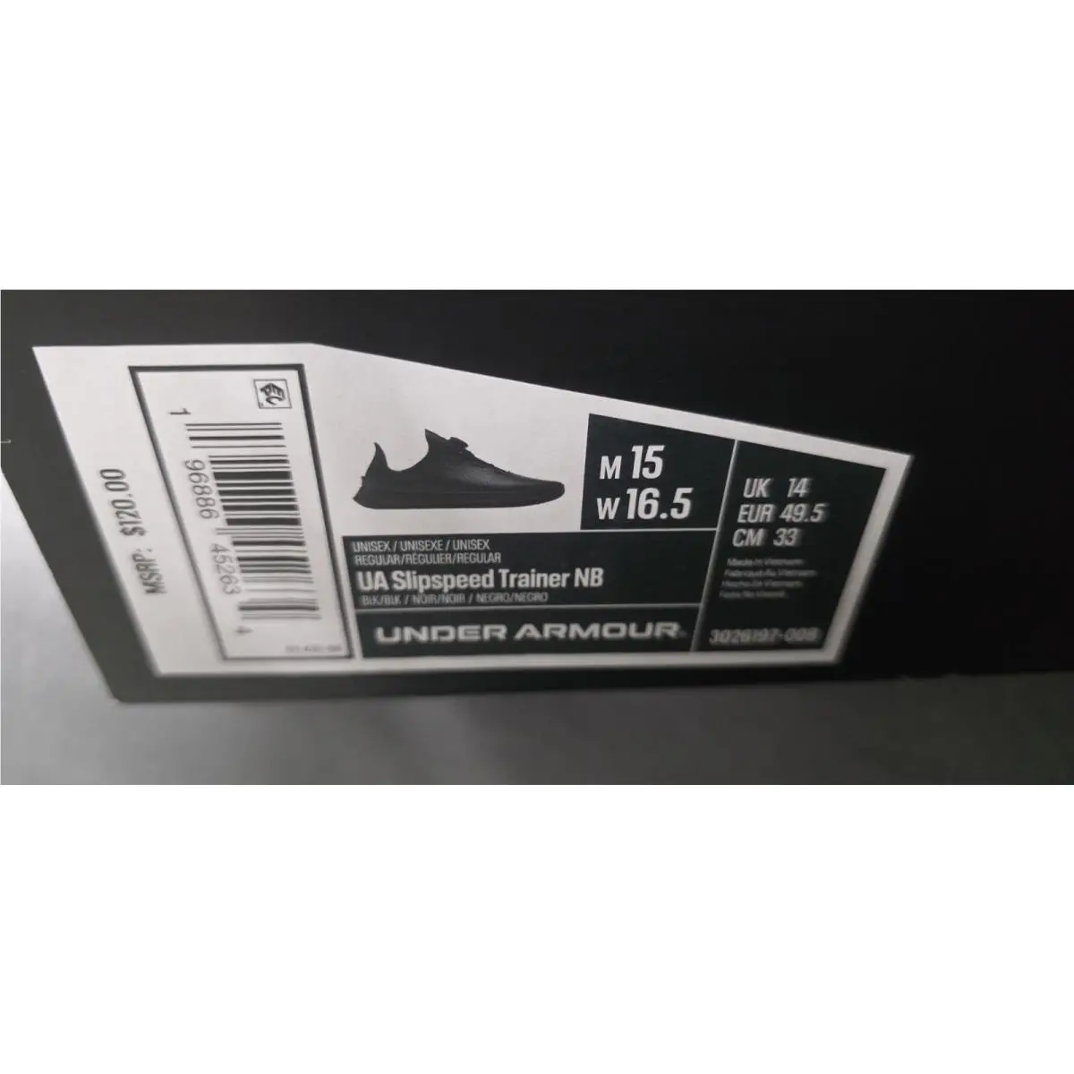 Under Armour shoes - Under Armour Trainer - Trainer - 3026197-008 - Black 5