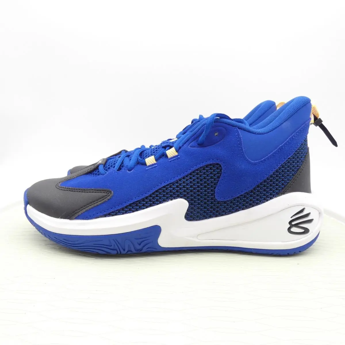 Under Armour Curry Splash 24 Mens 10.5 Royal Blue Black Basketball Shoes 6000750
