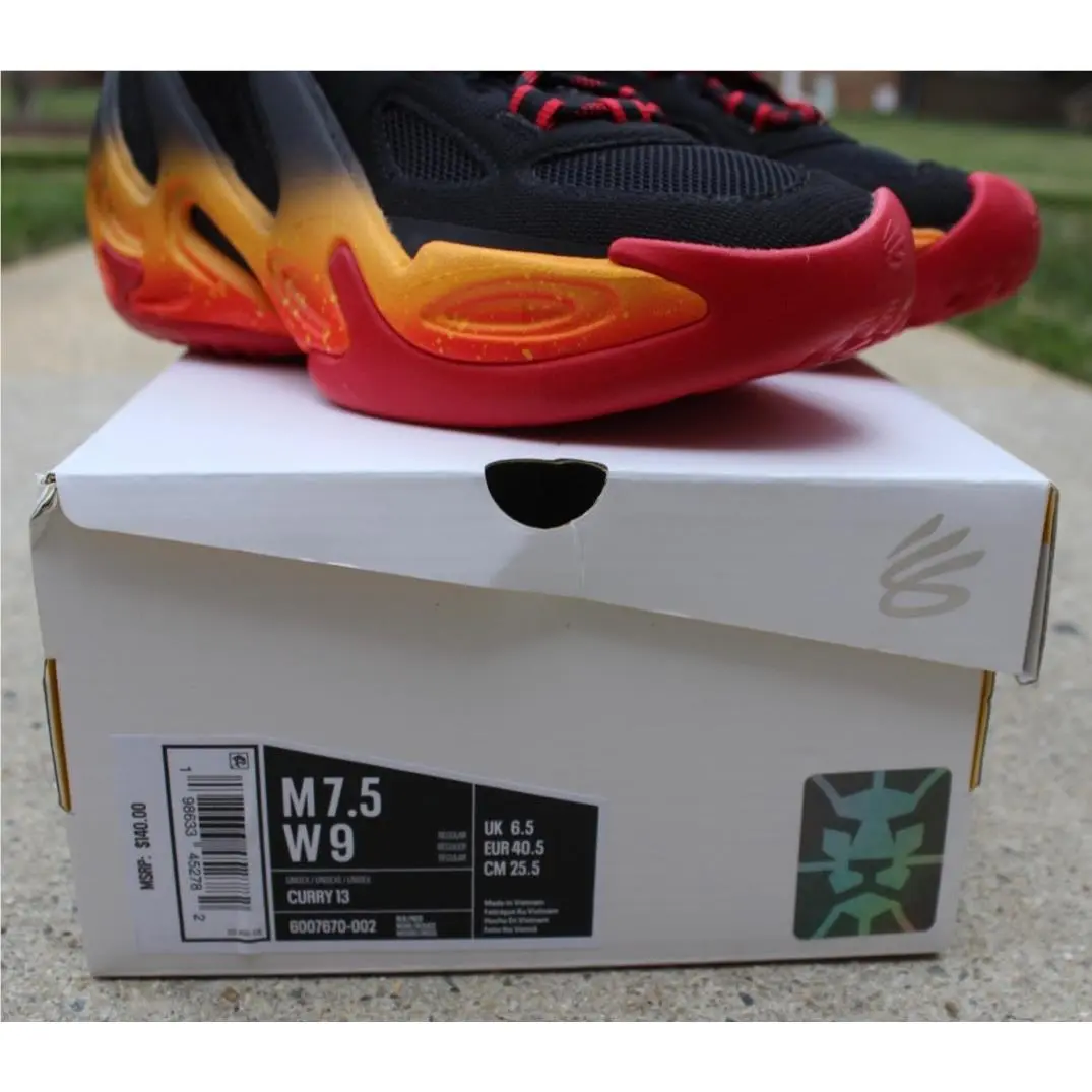 Under Armour shoes - Under Armour Curry 13 - Curry - Black 7