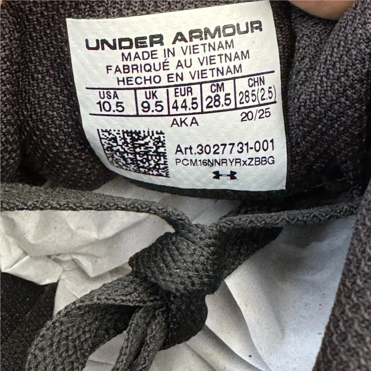 Under Armour shoes - Under Armour UA Edge - Edge - 3027731-001 - Black 5