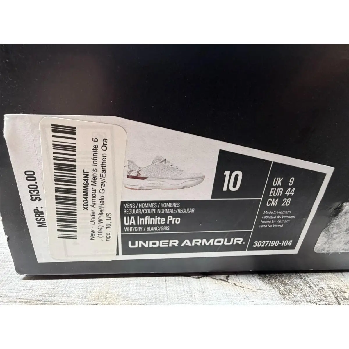 Under Armour shoes - White 10