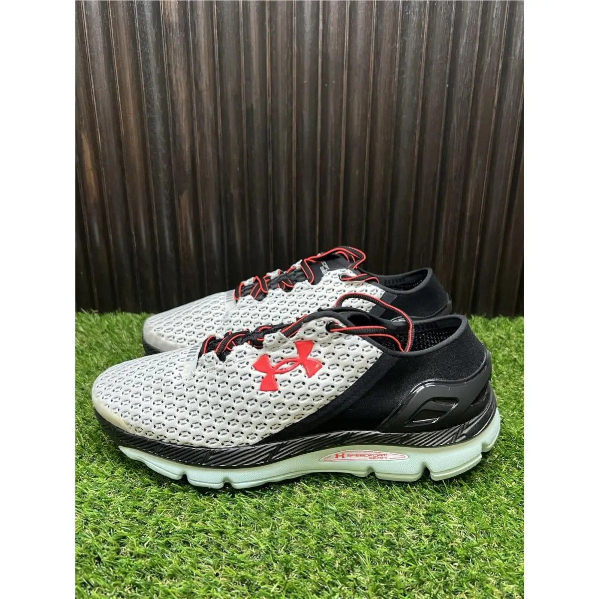Size 9 - Under Armour UA Speedform Gemini Mens Shoes Sneakers White Black