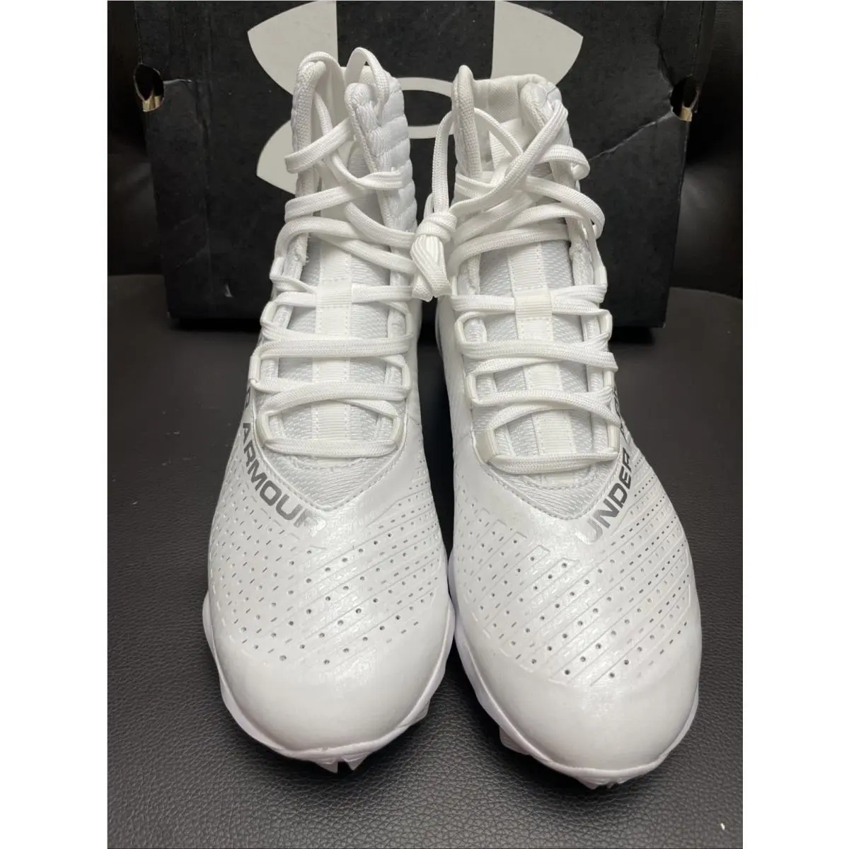 Under Armour shoes - M UA Highlight - Highlight - White-White-Metallic Silver 0