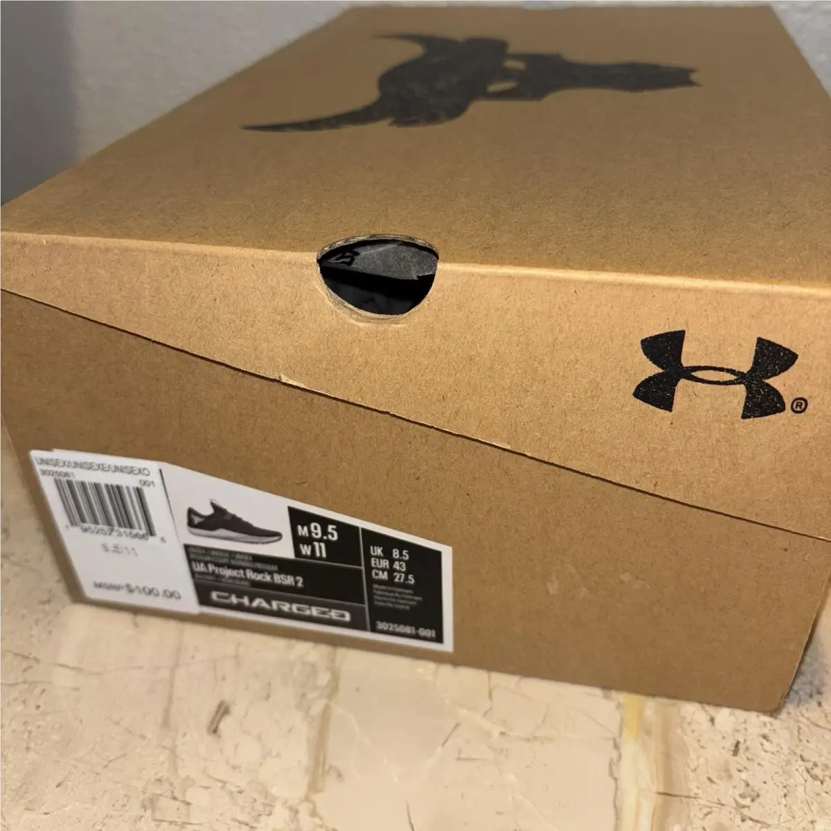 Under Armour shoes - Under Armour Project Rock BSR 2 - 3025081-001 - Black 10