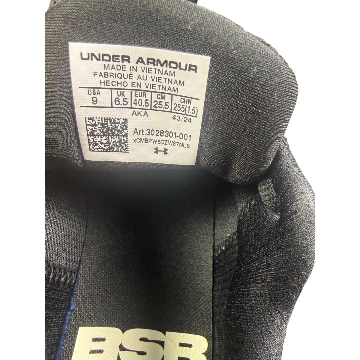 Under Armour shoes - Black 3