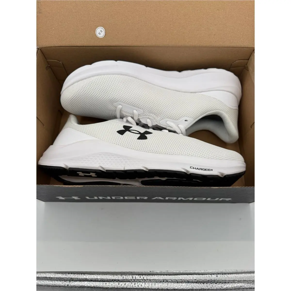 Under Armour shoes - UA Charged Pursuit 4 - Charged Pursuit - White 5