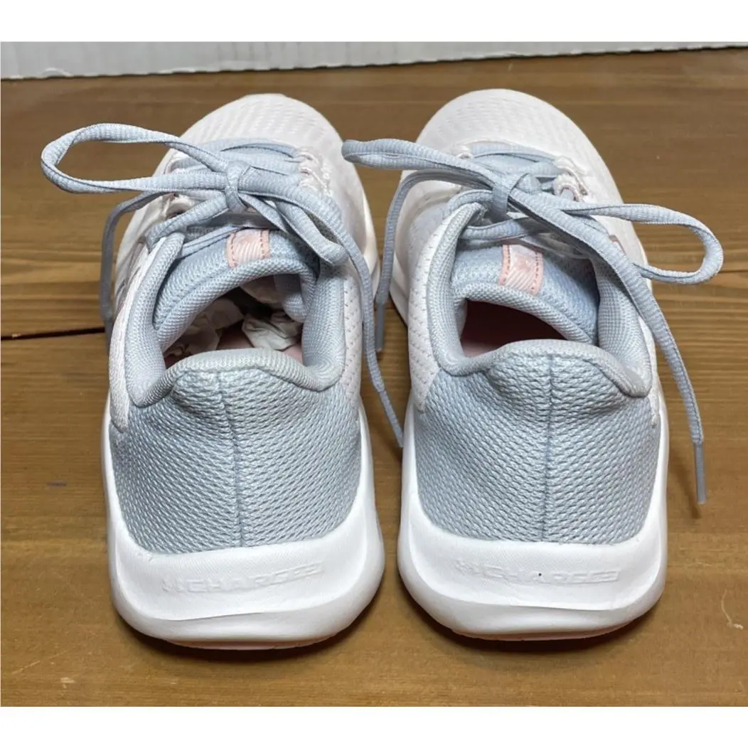 Under Armour shoes - Charged Pursuit 3 - Charged Pursuit - WHITE-HALO GRAY-PINK FIZZ 2
