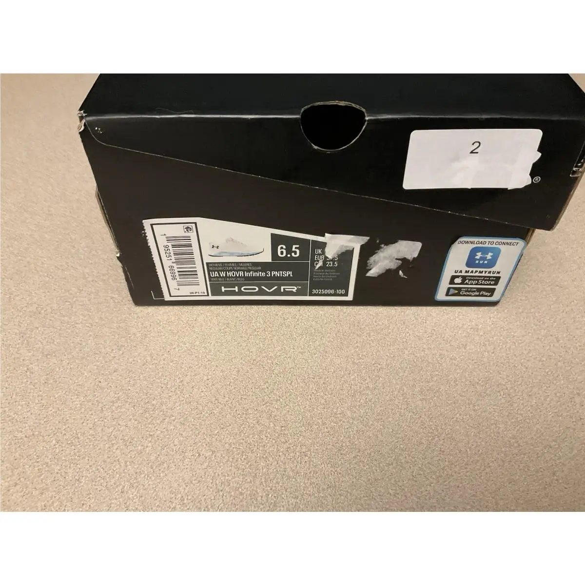 Under Armour shoes - HOVR Infinite 3 HS - HOVR Infinite - 3024002-100 - Multicolor 2