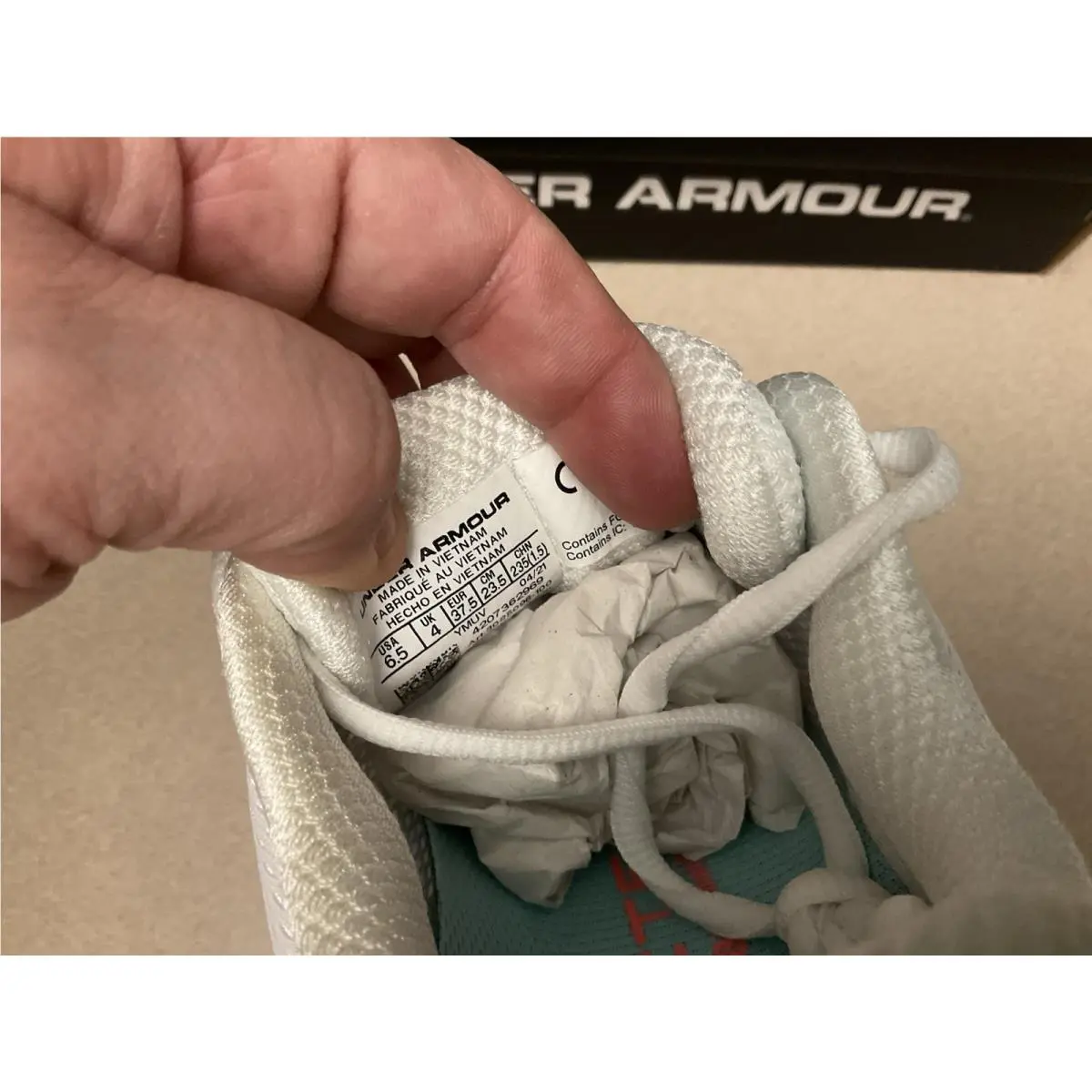 Under Armour shoes - HOVR Infinite 3 HS - HOVR Infinite - 3024002-100 - Multicolor 5