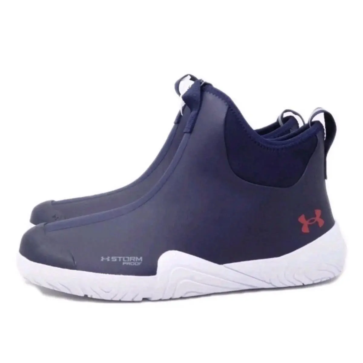 Under Armour Charged Shoreman Deck Boots Mens Shoes Size-9.5 Midnight Navy