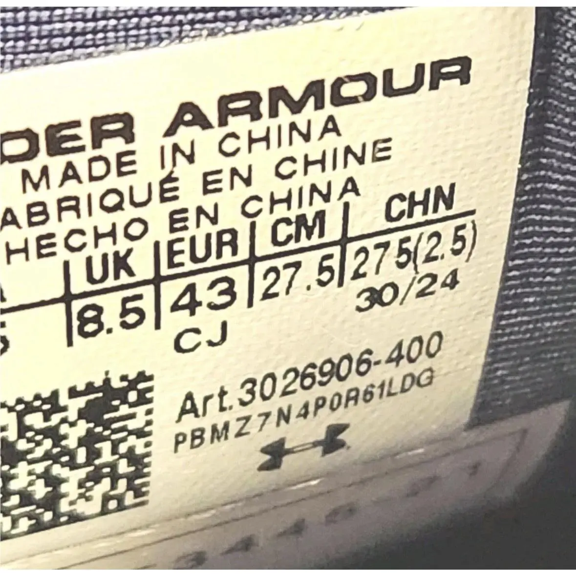 Under Armour shoes - 3026906-400 - 3026906-400 - Blue 5